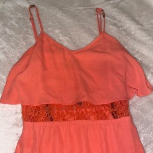 Lovely peachy/orange summer dress